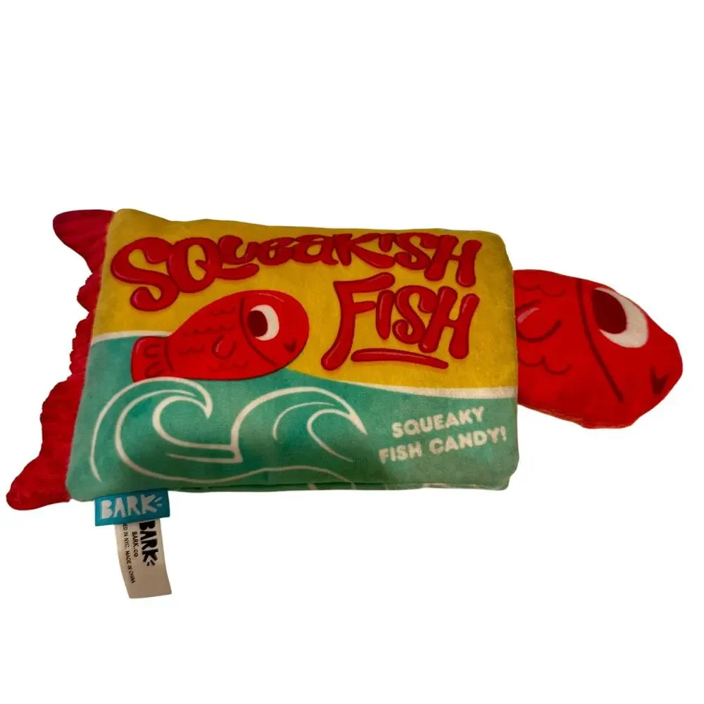 BARK Squeakish Fish Dog Toy